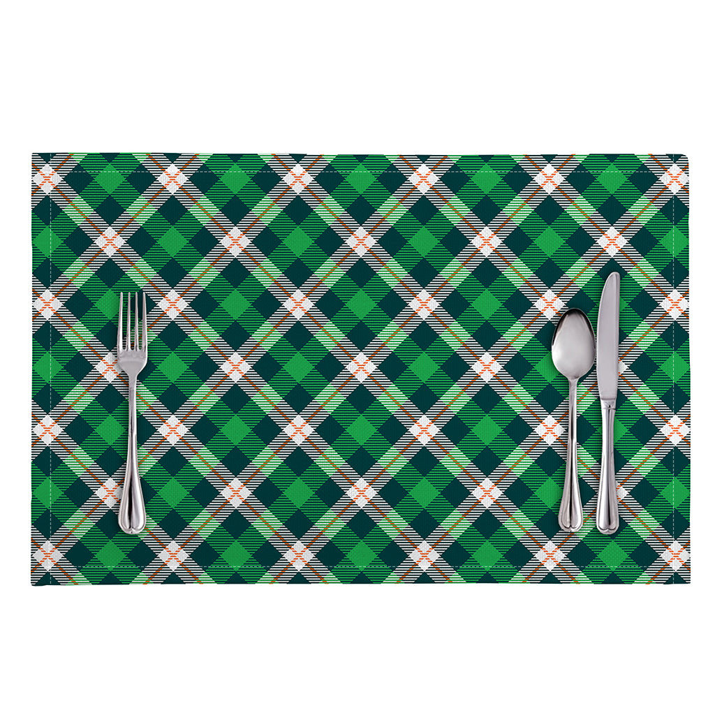 Saint Patrick's Day Irish Tartan Print Placemat