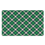 Saint Patrick's Day Irish Tartan Print Polyester Doormat