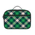 Saint Patrick's Day Irish Tartan Print Portable Lunch Bag