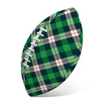 Saint Patrick's Day Irish Tartan Print Rugby Ball