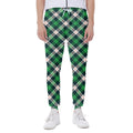 Saint Patrick's Day Irish Tartan Print Joggers