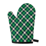 Saint Patrick's Day Irish Tartan Print Single Oven Mitt