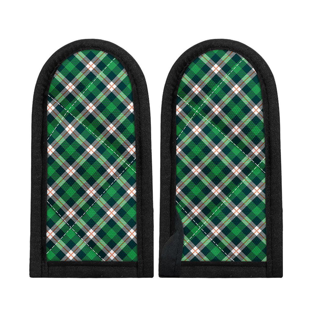 Saint Patrick's Day Irish Tartan Print Skillet Handle Cover