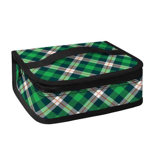 Saint Patrick's Day Irish Tartan Print Small Lunch Bag