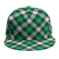 Saint Patrick's Day Irish Tartan Print Snapback Cap