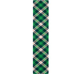 Saint Patrick's Day Irish Tartan Print Table Runner