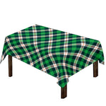 Saint Patrick's Day Irish Tartan Print Tablecloth