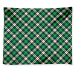 Saint Patrick's Day Irish Tartan Print Tapestry