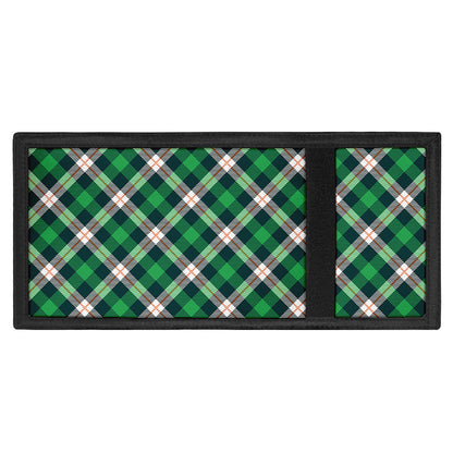 Saint Patrick's Day Irish Tartan Print Trifold Wallet
