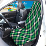 Saint Patrick's Day Irish Tartan Print Waterproof Car Seat Cover