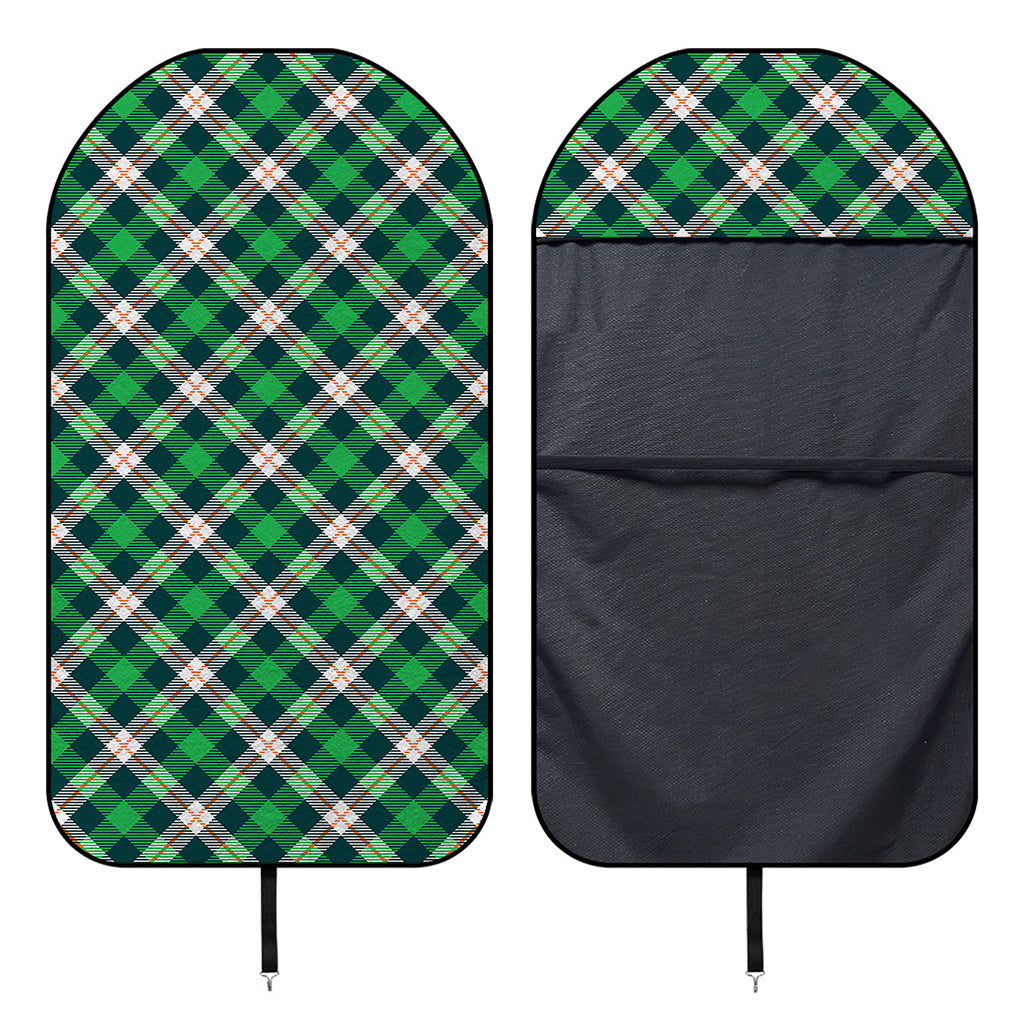 Saint Patrick's Day Irish Tartan Print Waterproof Car Seat Cover