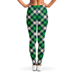 Saint Patrick's Day Irish Tartan Print Women's Leggings