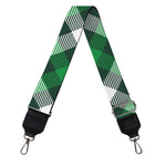 Saint Patrick's Day Plaid Pattern Print Bag Strap