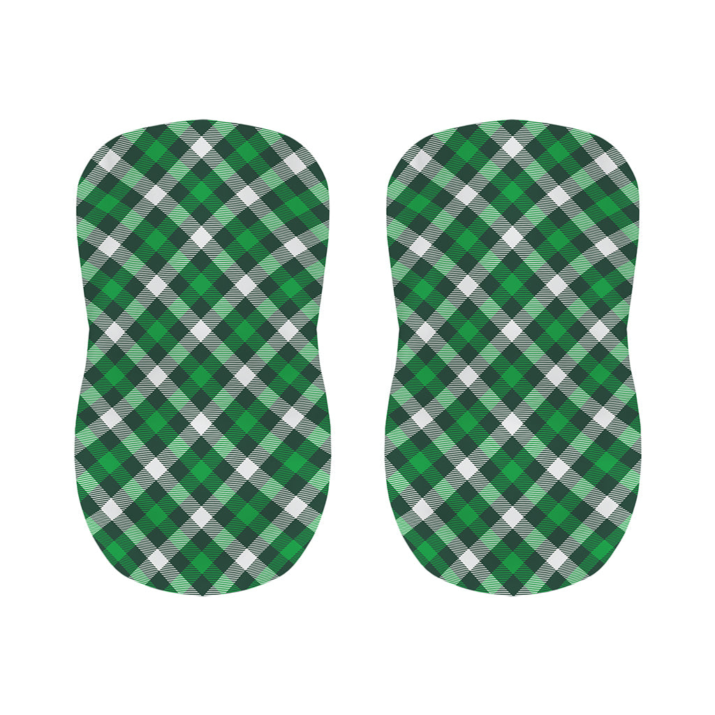Saint Patrick's Day Plaid Pattern Print Bar Stool Covers