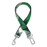 Saint Patrick's Day Plaid Pattern Print Dog Seat Belt