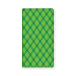 Saint Patrick's Day Scottish Plaid Print Baby Crib Sheet