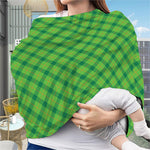Saint Patrick's Day Scottish Plaid Print Baby Seat Cover