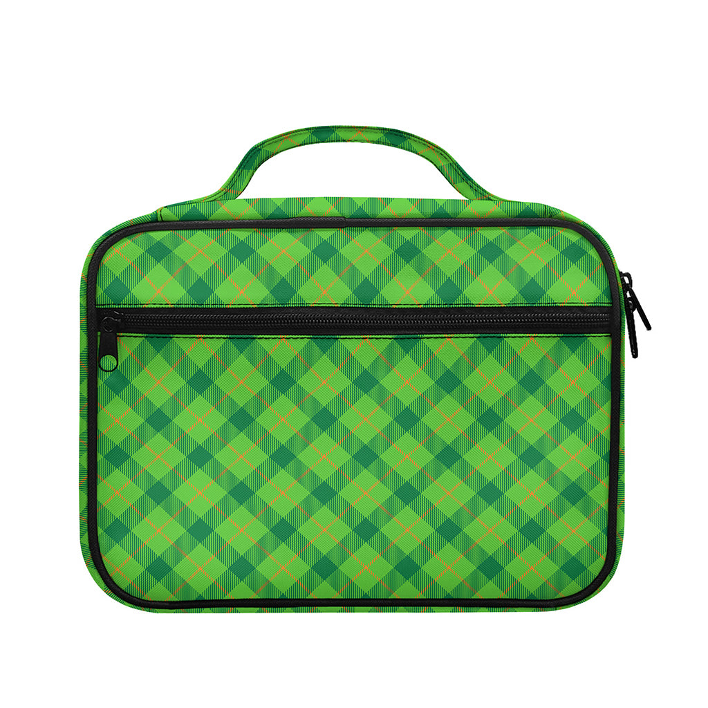 Saint Patrick's Day Scottish Plaid Print Briefcase Bible Bag