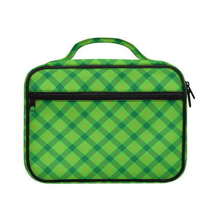 Saint Patrick's Day Scottish Plaid Print Briefcase Bible Bag