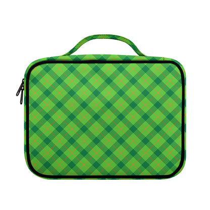 Saint Patrick's Day Scottish Plaid Print Briefcase Bible Bag