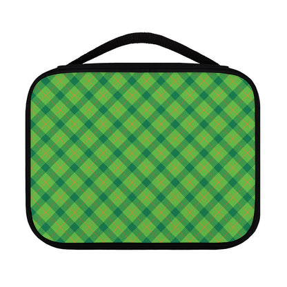 Saint Patrick's Day Scottish Plaid Print Classic Bible Case