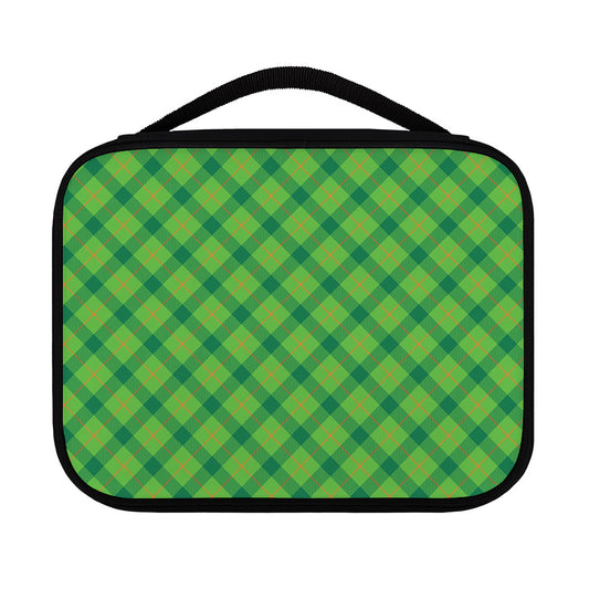 Saint Patrick's Day Scottish Plaid Print Classic Bible Case