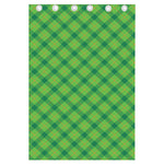 Saint Patrick's Day Scottish Plaid Print Curtain