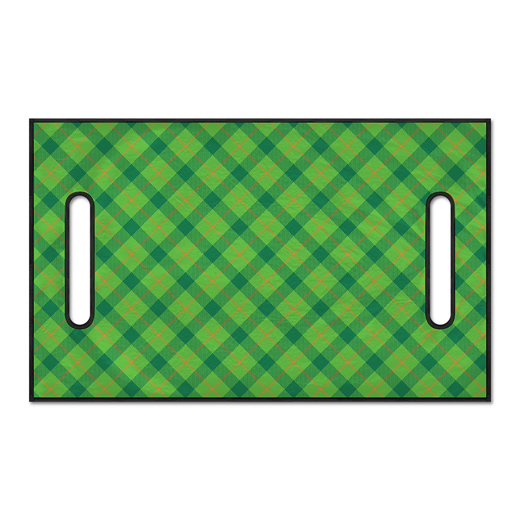 Saint Patrick's Day Scottish Plaid Print Golf Cart Seat Cover