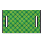 Saint Patrick's Day Scottish Plaid Print Golf Cart Seat Cover