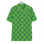 Saint Patrick's Day Scottish Plaid Print Hawaiian Shirt