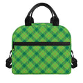 Saint Patrick's Day Scottish Plaid Print Insulated Lunch Bag