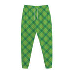 Saint Patrick's Day Scottish Plaid Print Jogger Pants