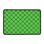 Saint Patrick's Day Scottish Plaid Print Kitchen Mat