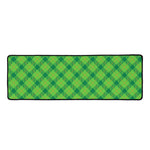 Saint Patrick's Day Scottish Plaid Print Long Kitchen Mat