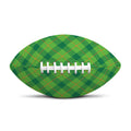 Saint Patrick's Day Scottish Plaid Print Rugby Ball