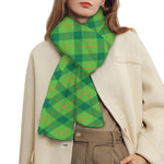 Saint Patrick's Day Scottish Plaid Print Scarf