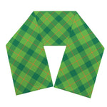 Saint Patrick's Day Scottish Plaid Print Scarf