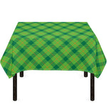 Saint Patrick's Day Scottish Plaid Print Tablecloth