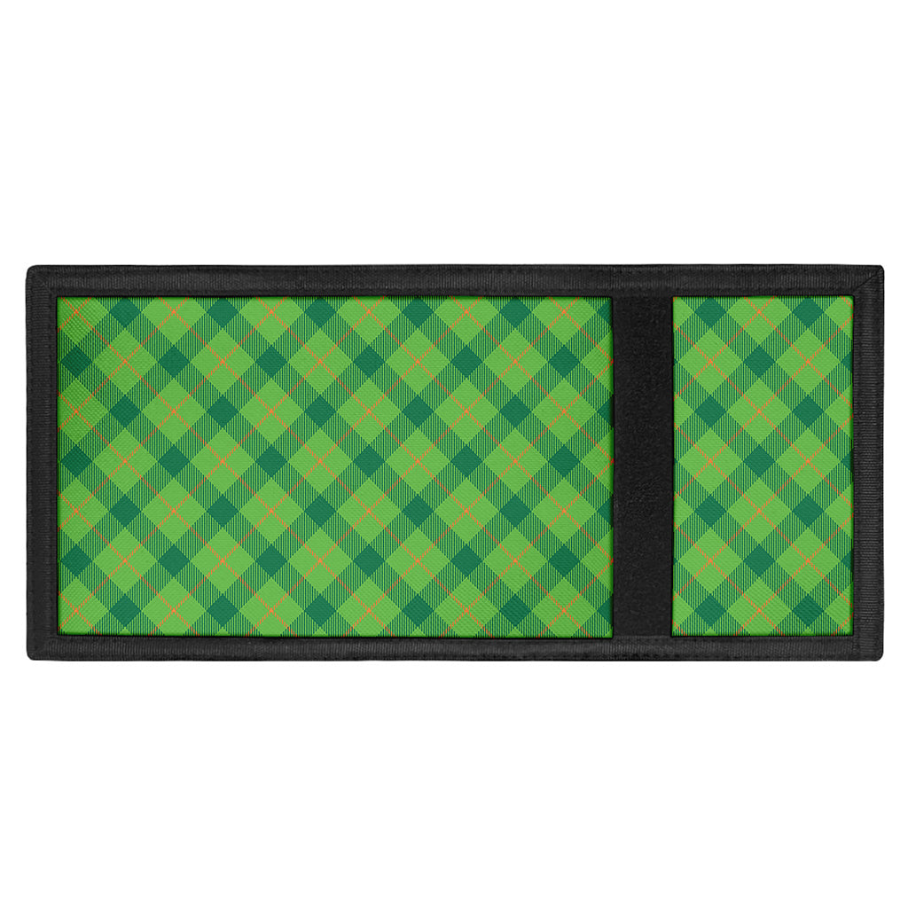 Saint Patrick's Day Scottish Plaid Print Trifold Wallet