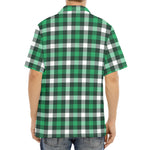 Saint Patrick's Day Stewart Plaid Print Aloha Shirt