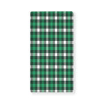 Saint Patrick's Day Stewart Plaid Print Baby Crib Sheet
