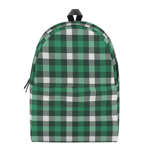 Saint Patrick's Day Stewart Plaid Print Backpack