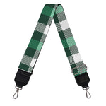 Saint Patrick's Day Stewart Plaid Print Bag Strap