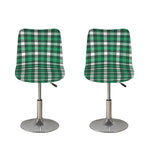 Saint Patrick's Day Stewart Plaid Print Bar Stool Covers