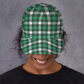 Saint Patrick's Day Stewart Plaid Print Baseball Cap