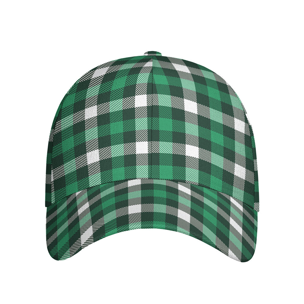 Saint Patrick's Day Stewart Plaid Print Baseball Cap