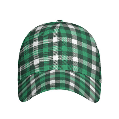 Saint Patrick's Day Stewart Plaid Print Baseball Cap