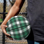 Saint Patrick's Day Stewart Plaid Print Basketball