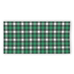 Saint Patrick's Day Stewart Plaid Print Beach Towel