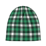 Saint Patrick's Day Stewart Plaid Print Beanie